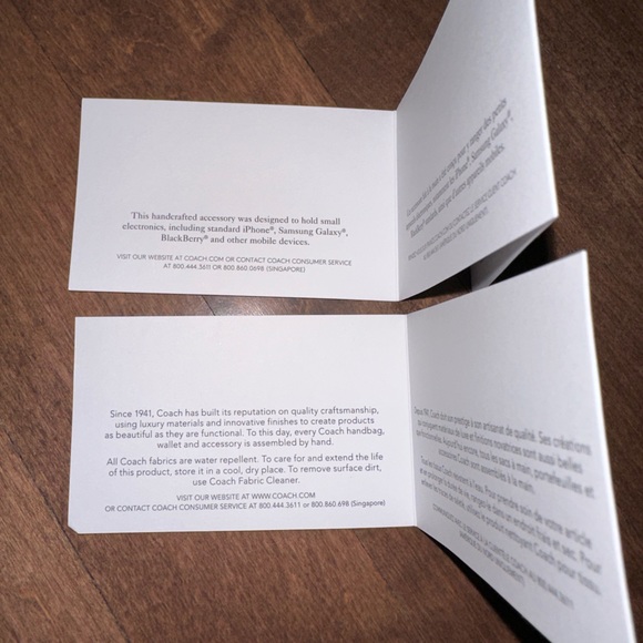 COACH double wristlet - Picture 5 of 7